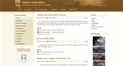 Desktop Screenshot of farnoststaremesto.cz